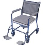 Tualeto kėdė su ratukais / vežimėlis 1
