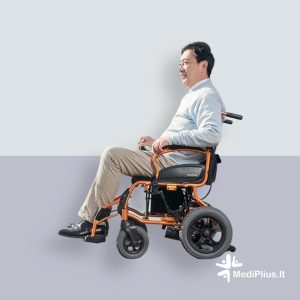 Stilingas elektrinis vežimėlis senjorams / neįgaliesiems. Šiuolaikiškai pagamintas, kad būtų lengva naudoti ir transportuoti. Itin lengvas naudojimas.