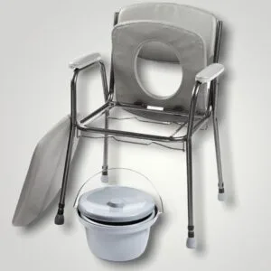 komfortiška tualeto kėdė