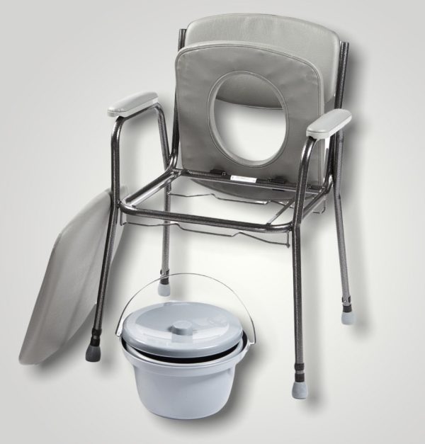komfortiška tualeto kėdė