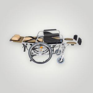 neįgaliojo vežimėlis su kojos pakelimu