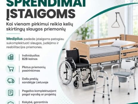 uab mediplius slaugos irangos didmenos tiekėjas